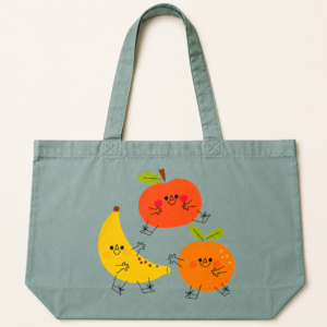 Saco de algodão orgânico - Fruta